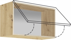 Горен кухненски шкаф Еконо с 1 клапваща врата 60 см